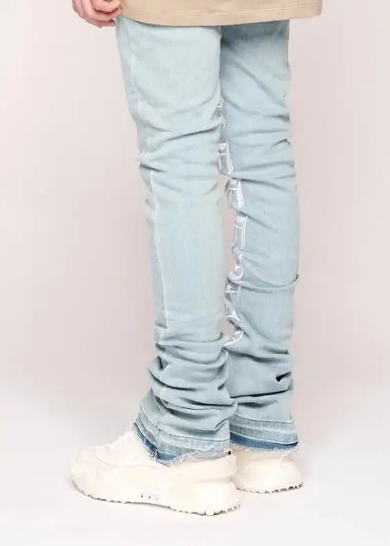 Pheelings “Against All Odds” Medium Blue Stacked Jeans