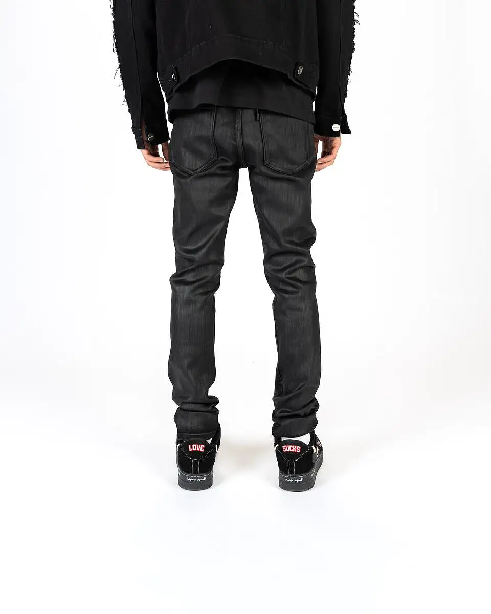 Pheelings NEVER WAIT SKINNY WAX DENIM (WAX BLACK)