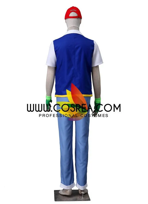 Pokemon Ash Ketchum Cosplay Costume