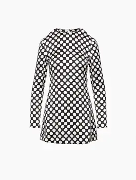 Polka Dot Longsleeve Dress