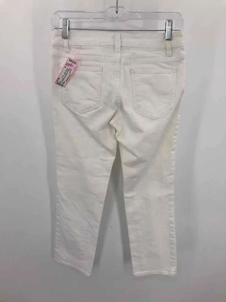 Pre-Owned Tory Burch White Size 25 Jeans