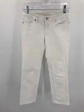 Pre-Owned Tory Burch White Size 25 Jeans