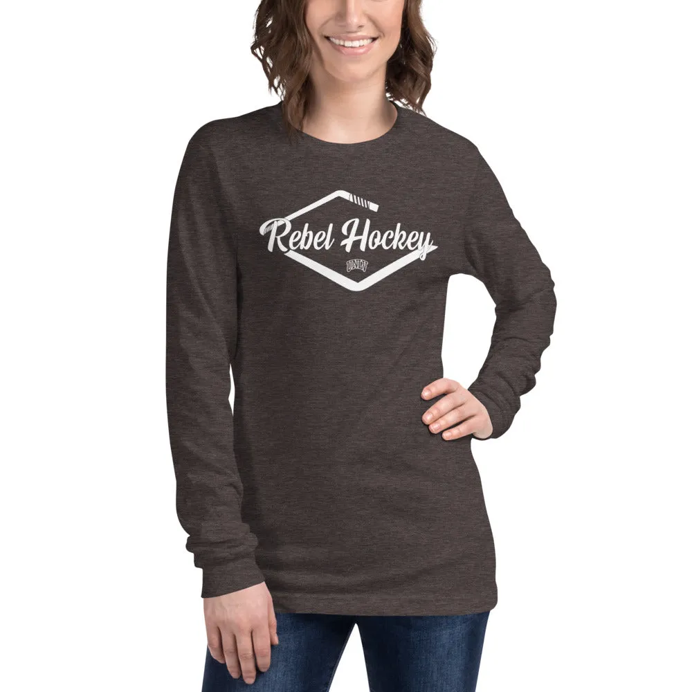 Rebel Hockey x Vegas Sign Unisex Long Sleeve Tee