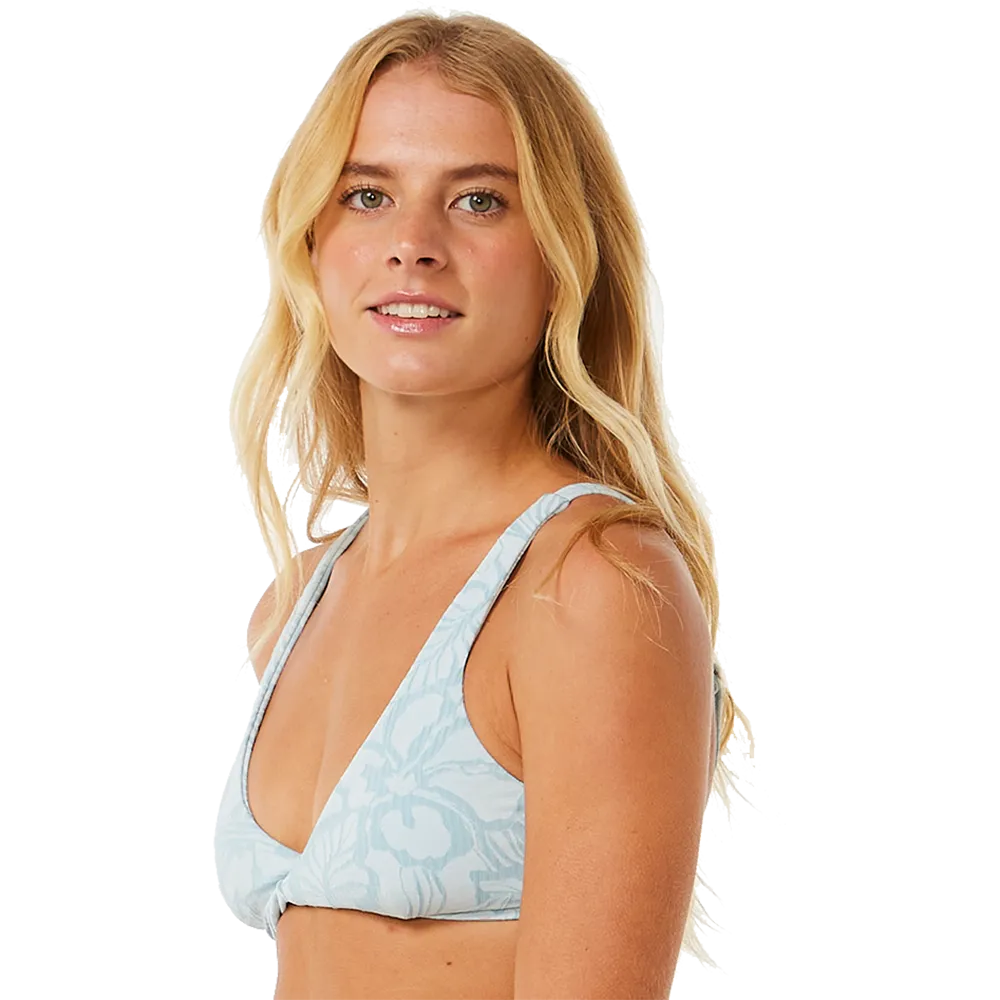 Rip Curl - Sun Chaser D Cup Twist Bikini Top Women blue