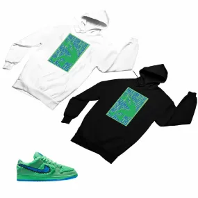 SB Dunk Low Green Bear Matching Custom Designed Hoodies ND 1-6-21