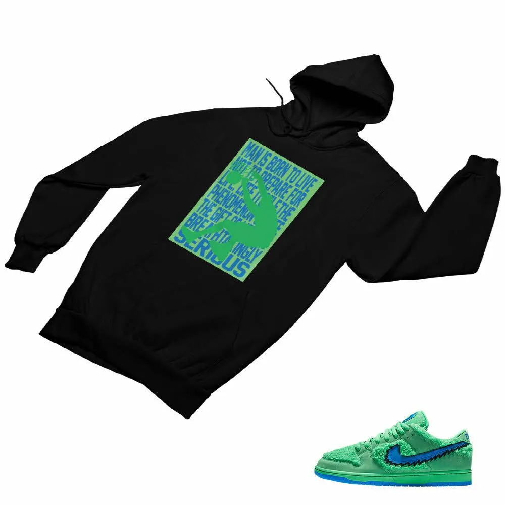 SB Dunk Low Green Bear Matching Custom Designed Hoodies ND 1-6-21