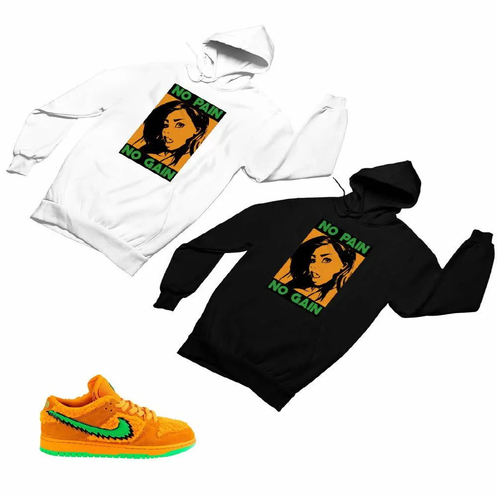 SB Dunk Low Orange Bear Matching Custom Designed Hoodies ND 1-5-10