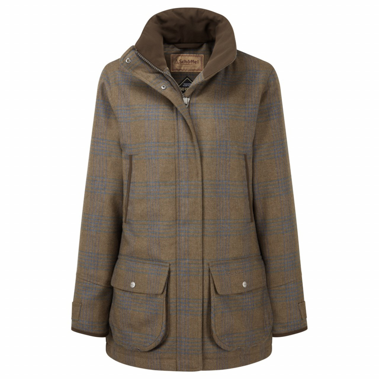 Schoffel Ladies Ptarmigan Tweed Coat Iona