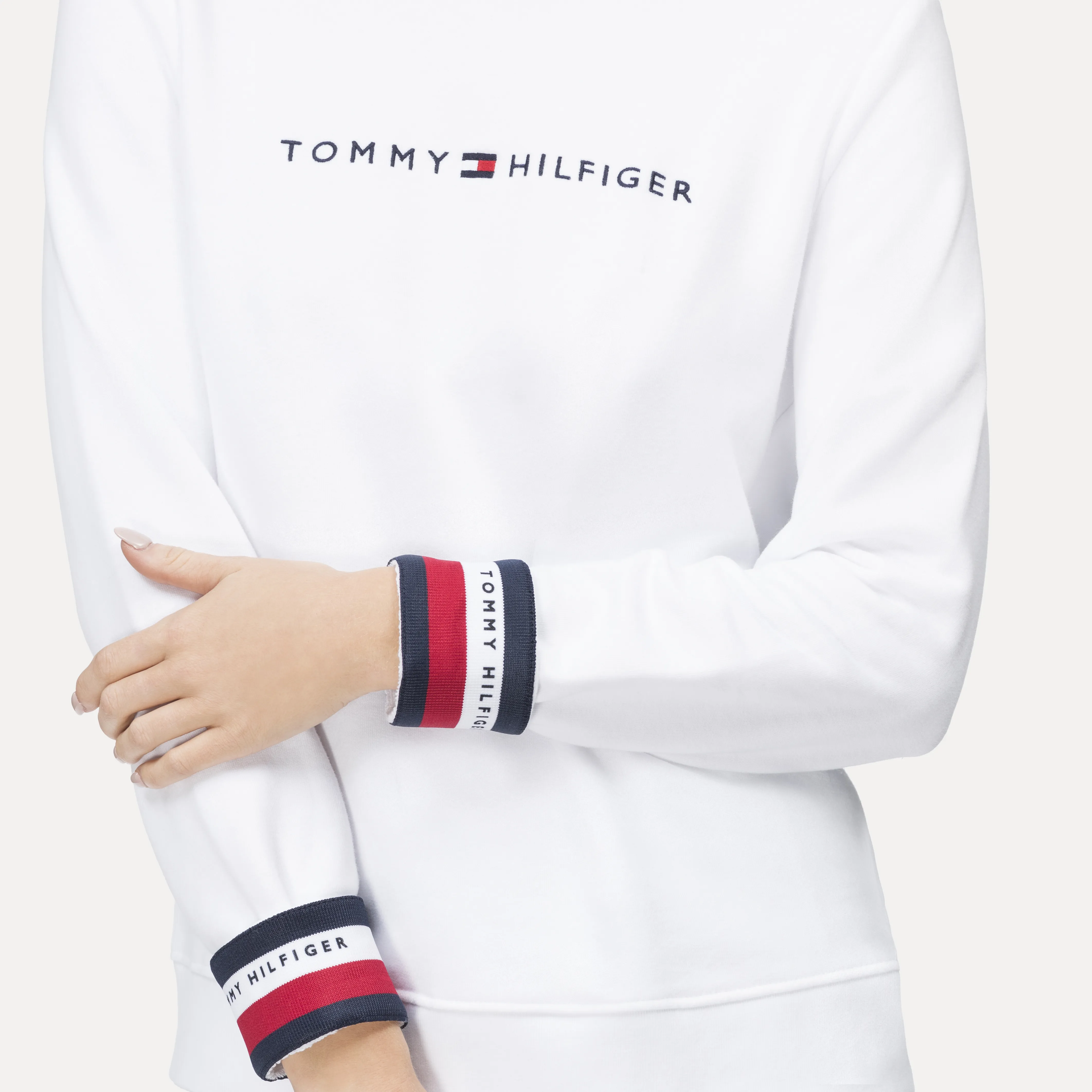 Signature Tape Cuff Sweatshirt | Hoodies | Tommy Hilfiger