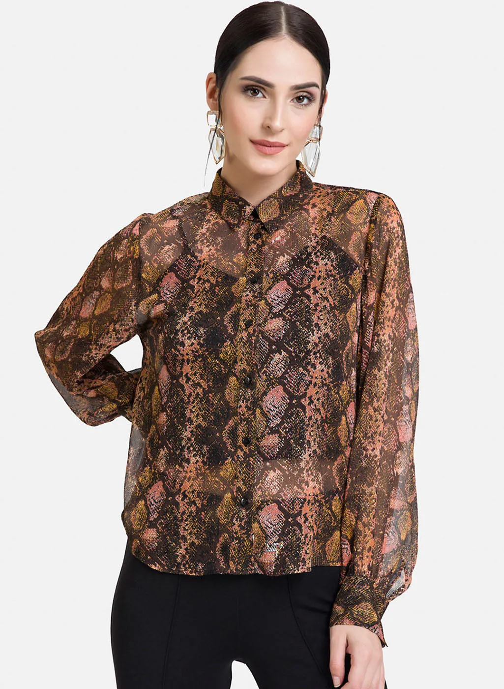 Snake Print Shirt