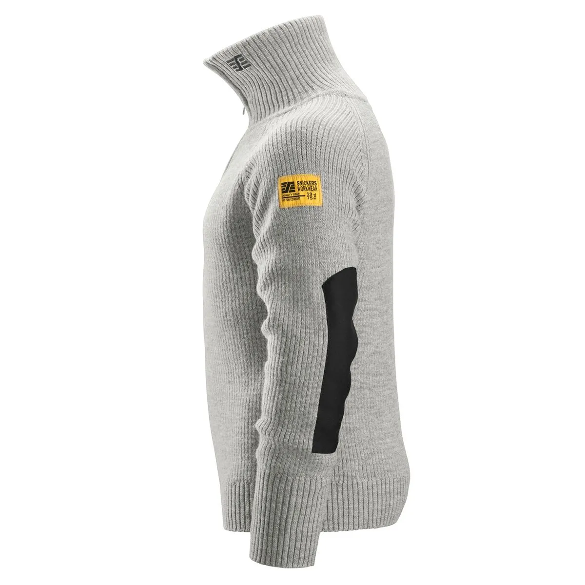 Snickers 2905 ½-Zip Wool Sweater - Grey Melange