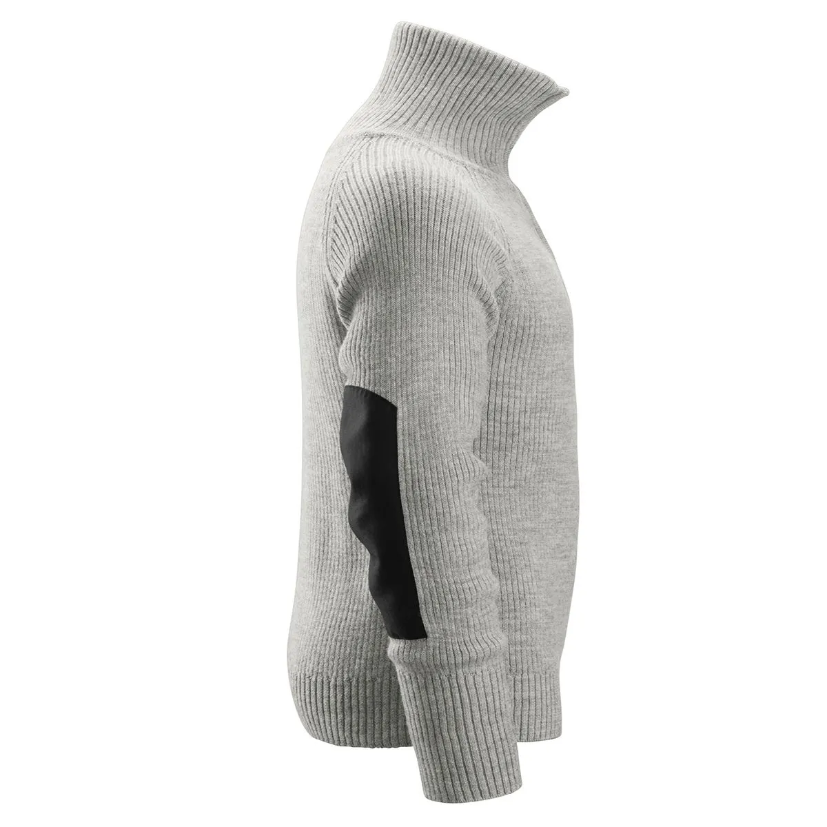 Snickers 2905 ½-Zip Wool Sweater - Grey Melange