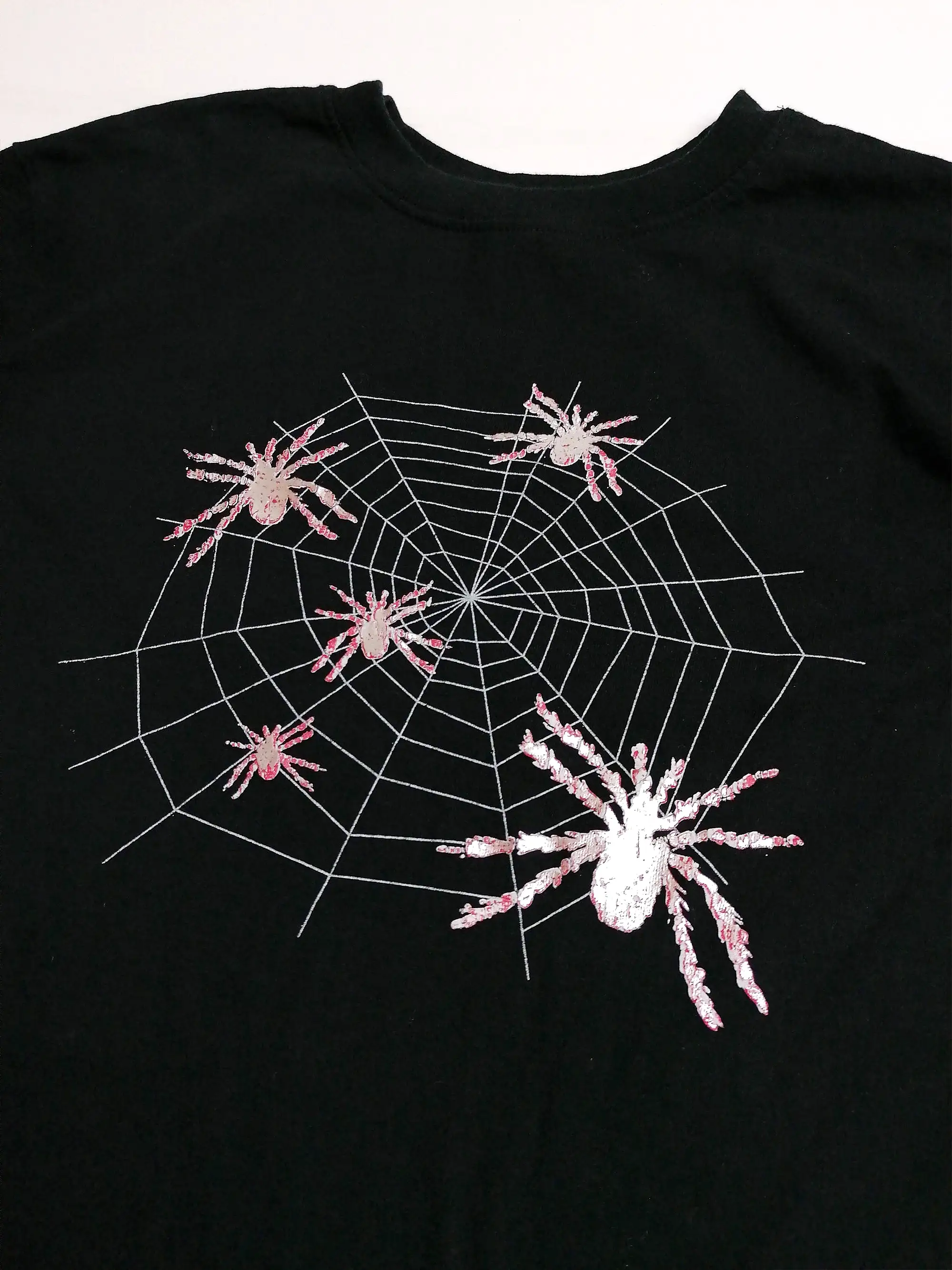 Sparkle Spiders Long Sleeve T-shirt ~ size M-L