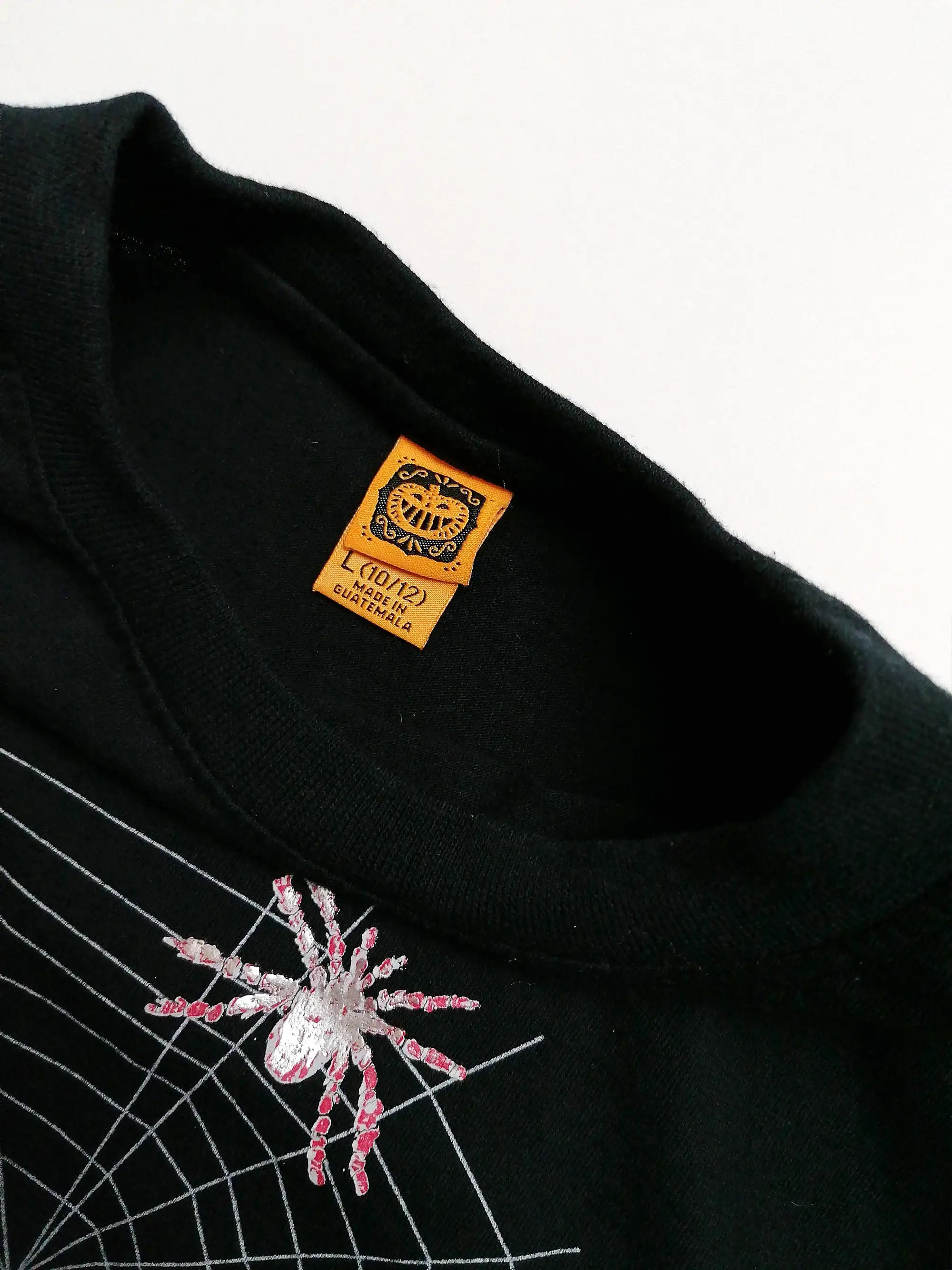 Sparkle Spiders Long Sleeve T-shirt ~ size M-L