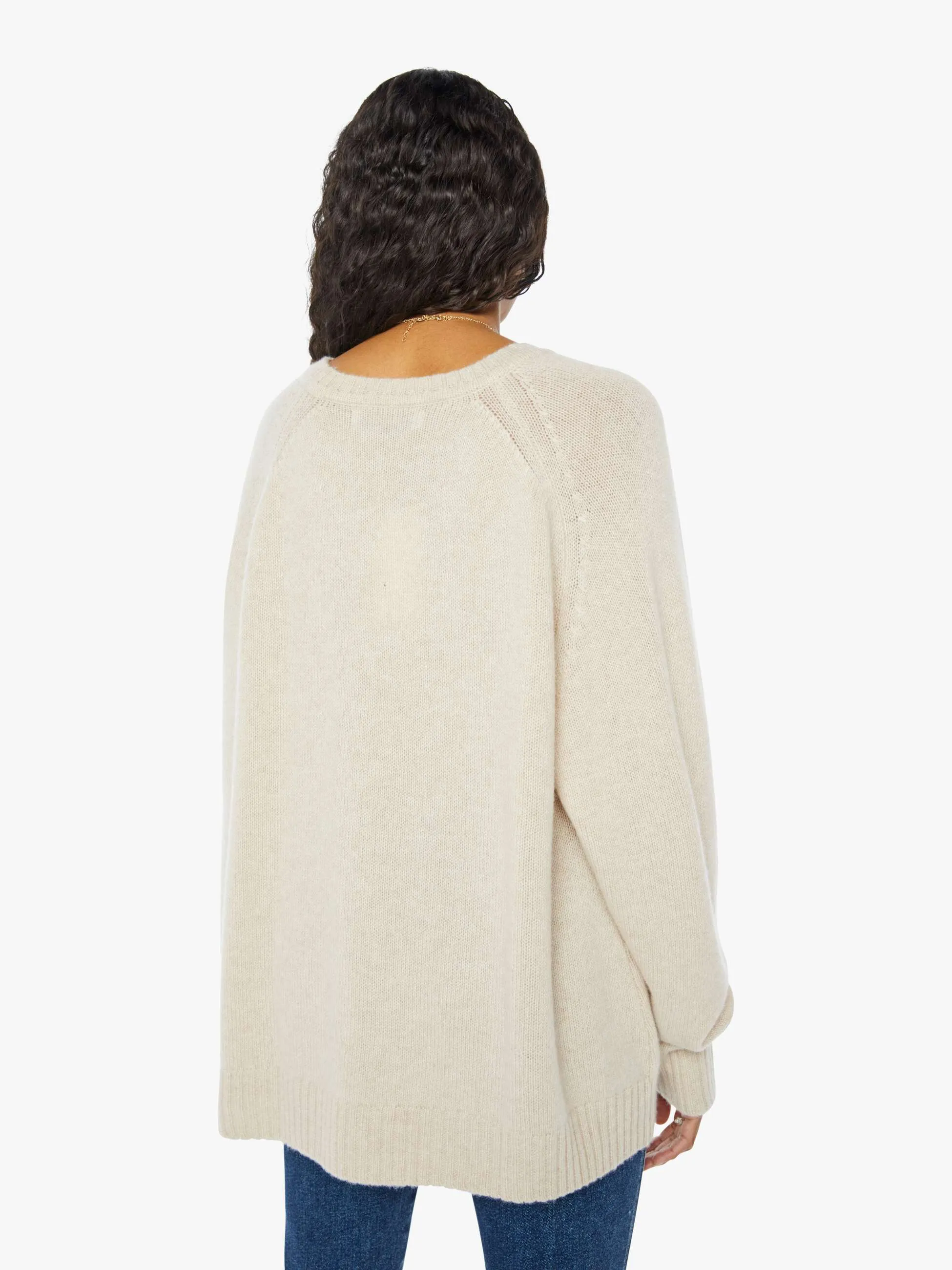 SPRWMN Classic Crew Sweater - Wheat