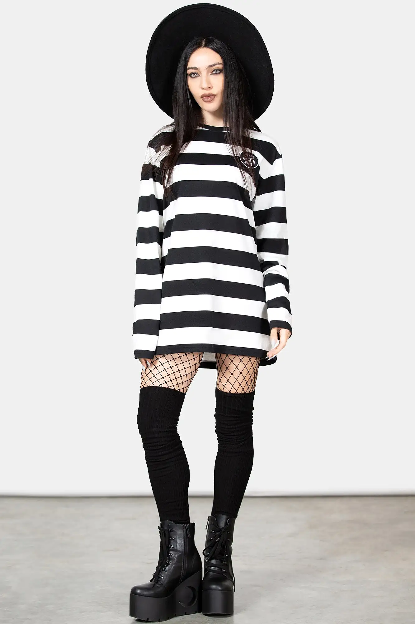 Sub-Urban Gothic Long Sleeve Top