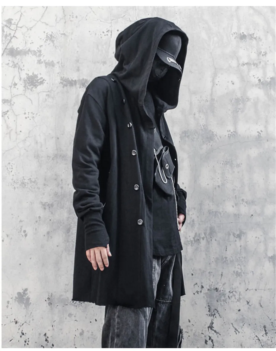 techwear trench coat