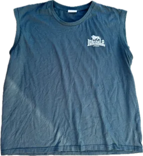 THE GENTLEMEN: Ernie's LONSDALE Green Tank Top (XL)