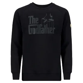 The Godfather Unisex Sweatshirt Raglan Sleeve - BLACK/BLACK