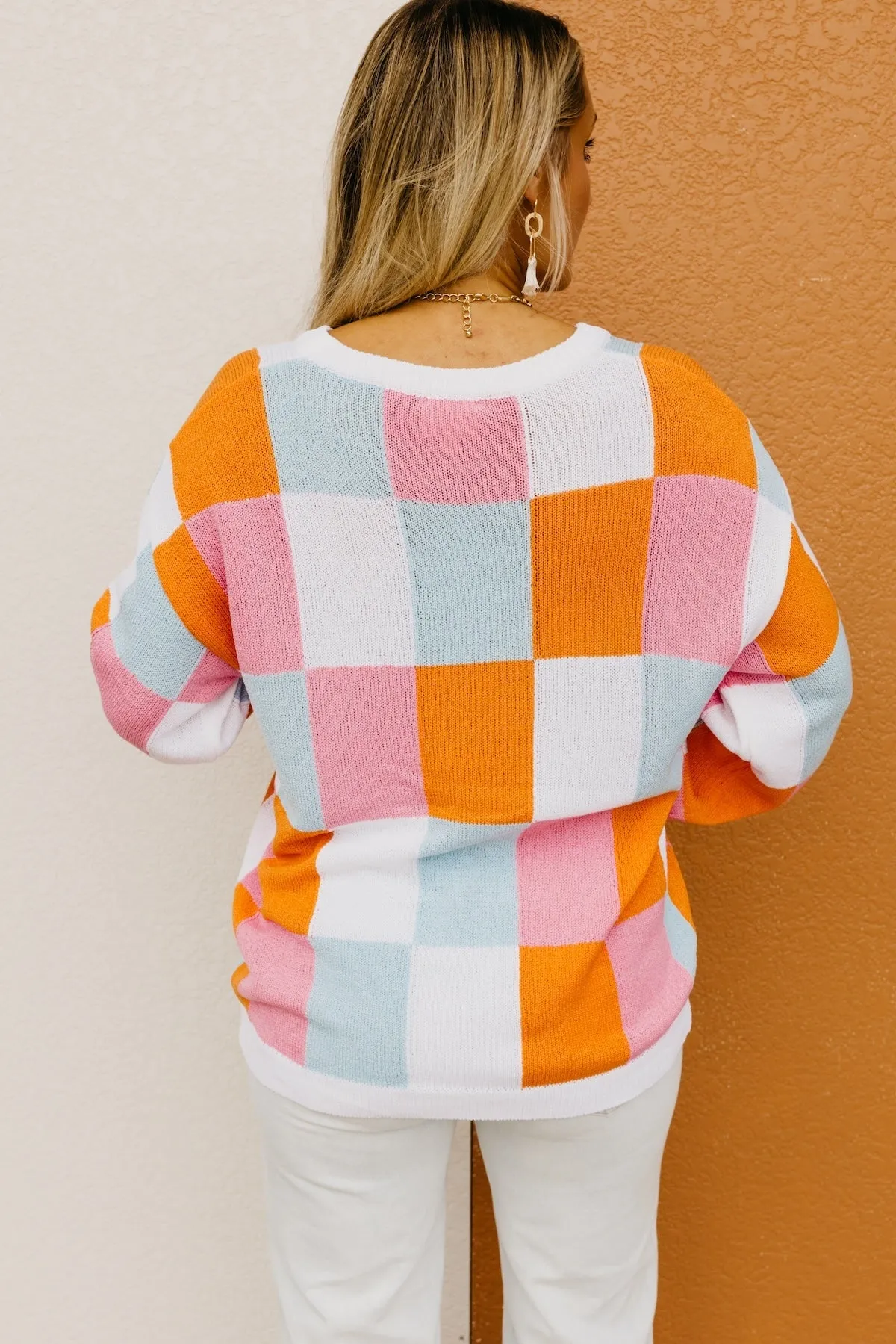 The Pember Checkered Sweater