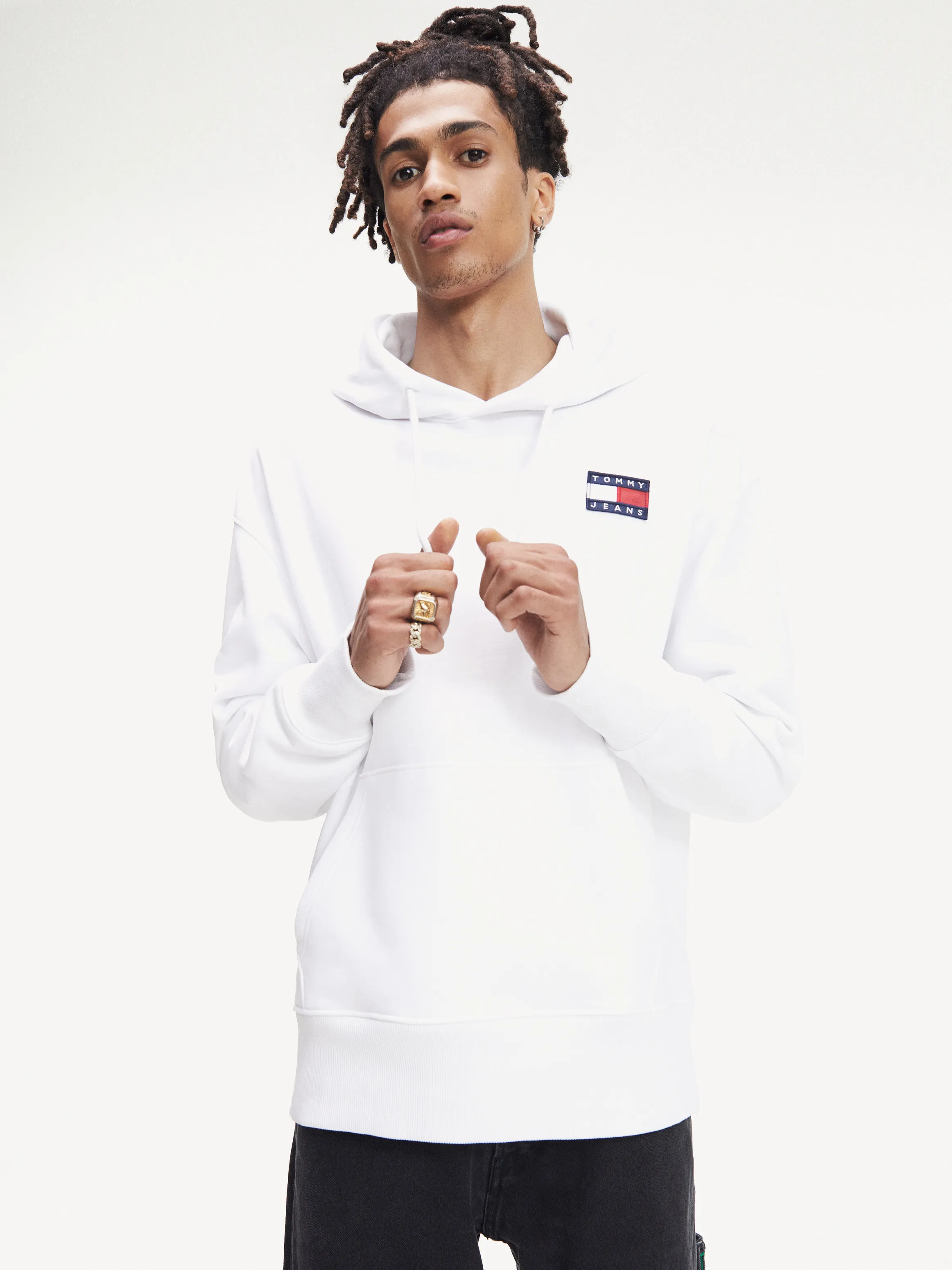 Tommy Badge Hoodie | Sweatshirts & Hoodies | Tommy Hilfiger