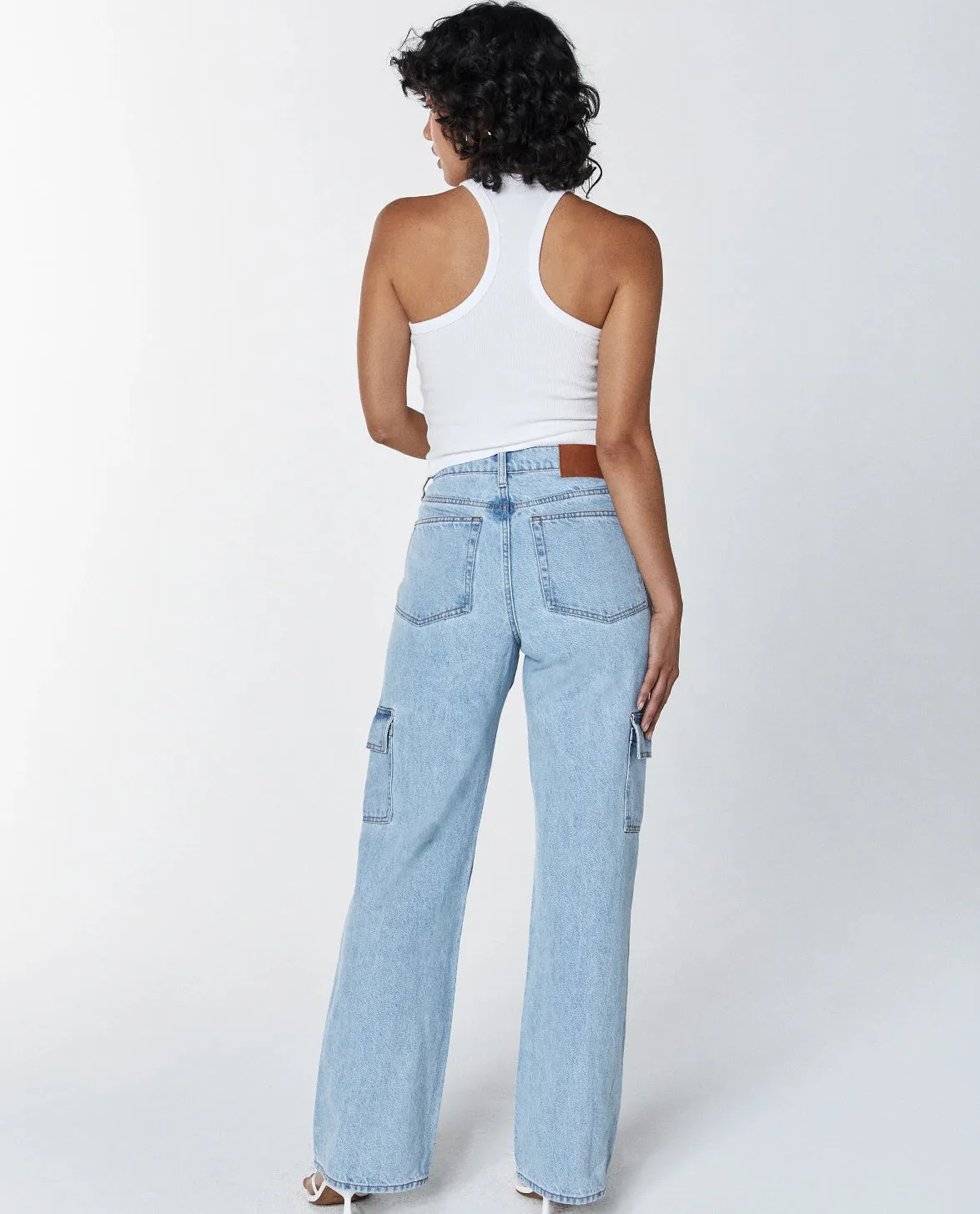 UNPUBLISHED JOLENE CARGO HIGH RISE RELAXED FLARE