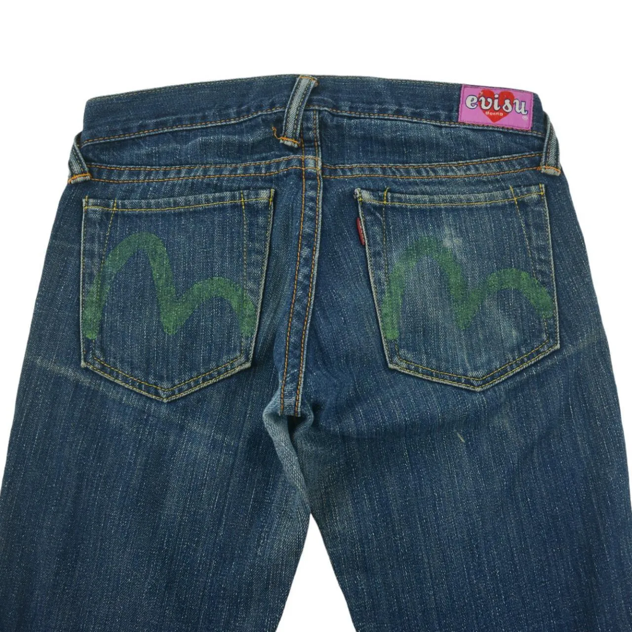 Vintage Evisu Double Gull Japanese Denim Jeans Women's Size W29