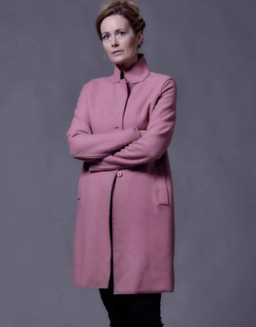 War Of The Worlds S02 Sarah Gresham Pink Coat | Ujackets.com