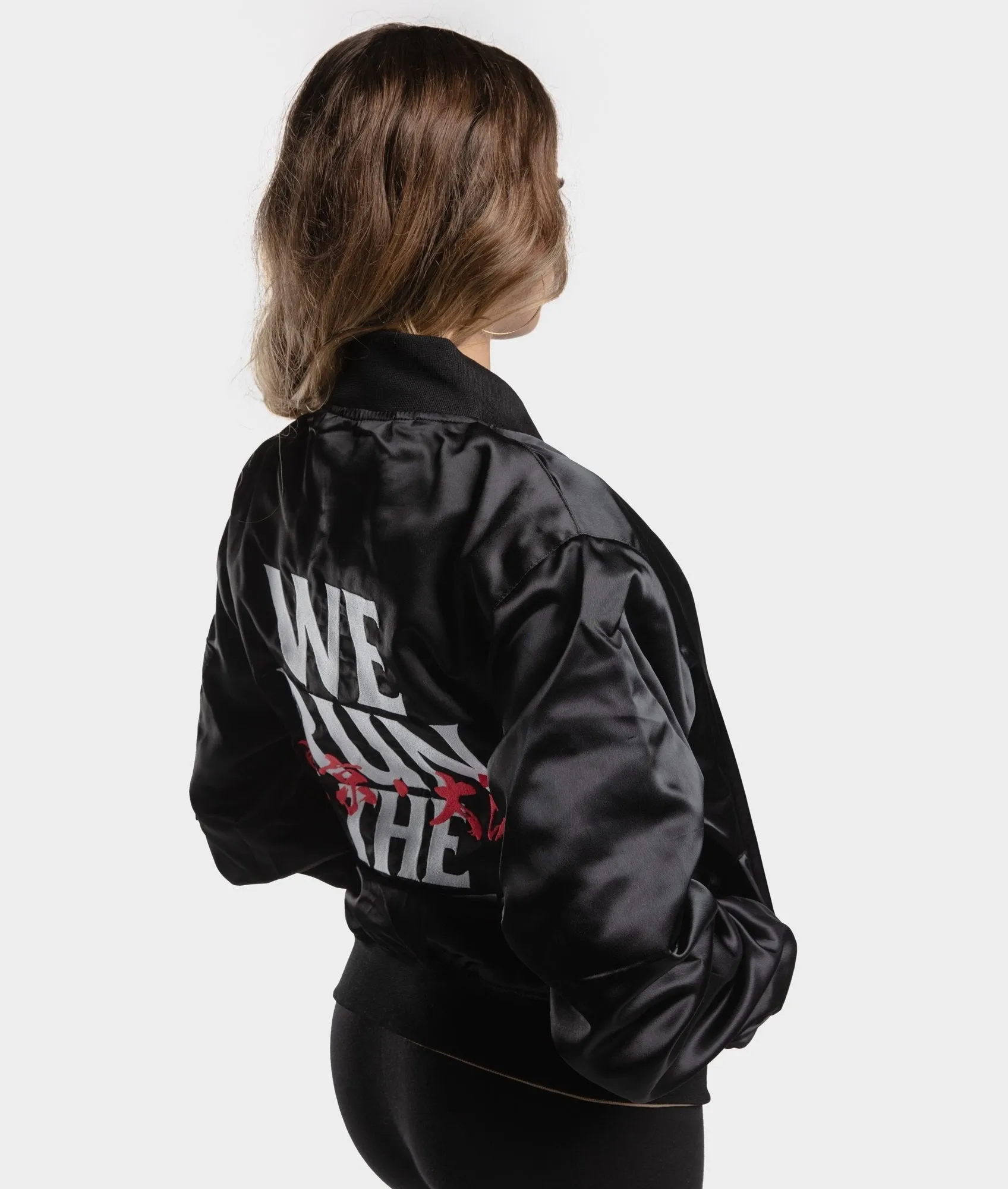 We Run The Streets Reversible Bomber - Womens