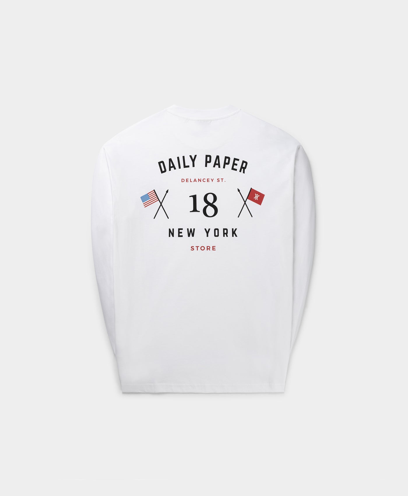 White Black New York Flagship Store Longsleeve