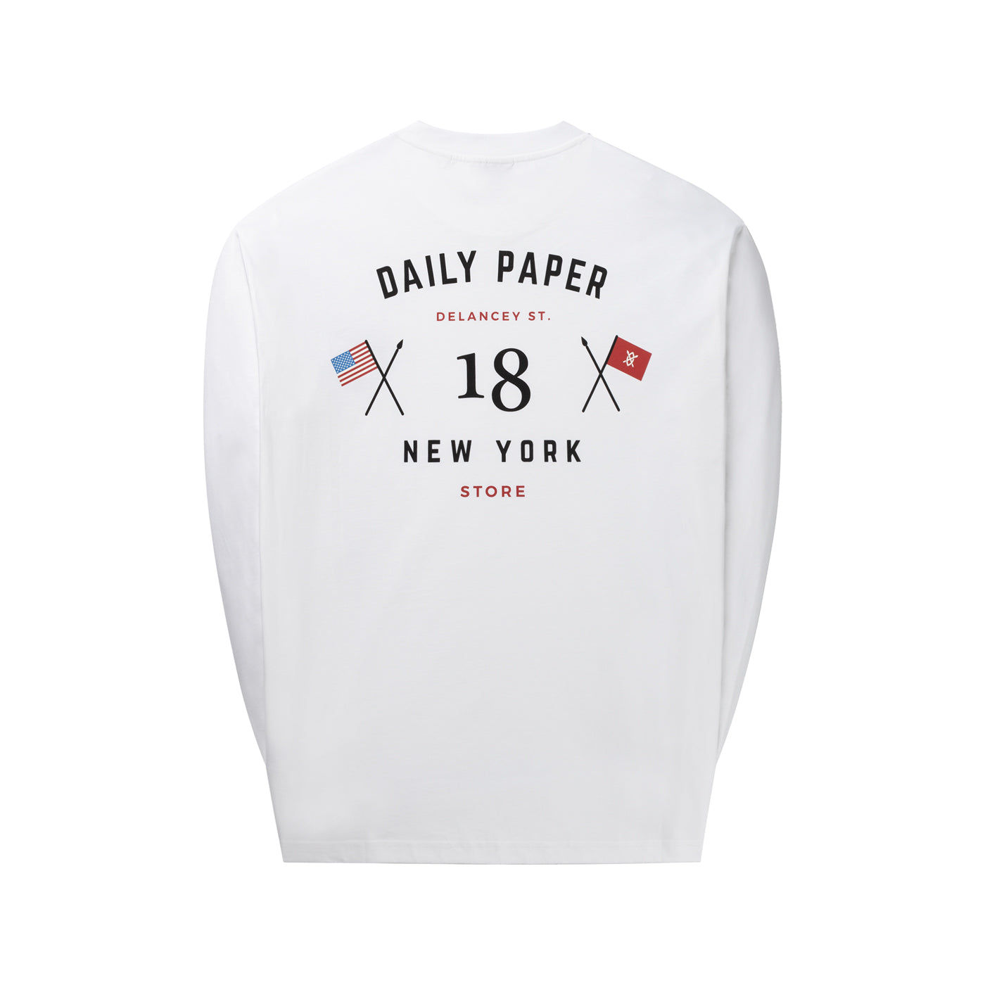 White Black New York Flagship Store Longsleeve