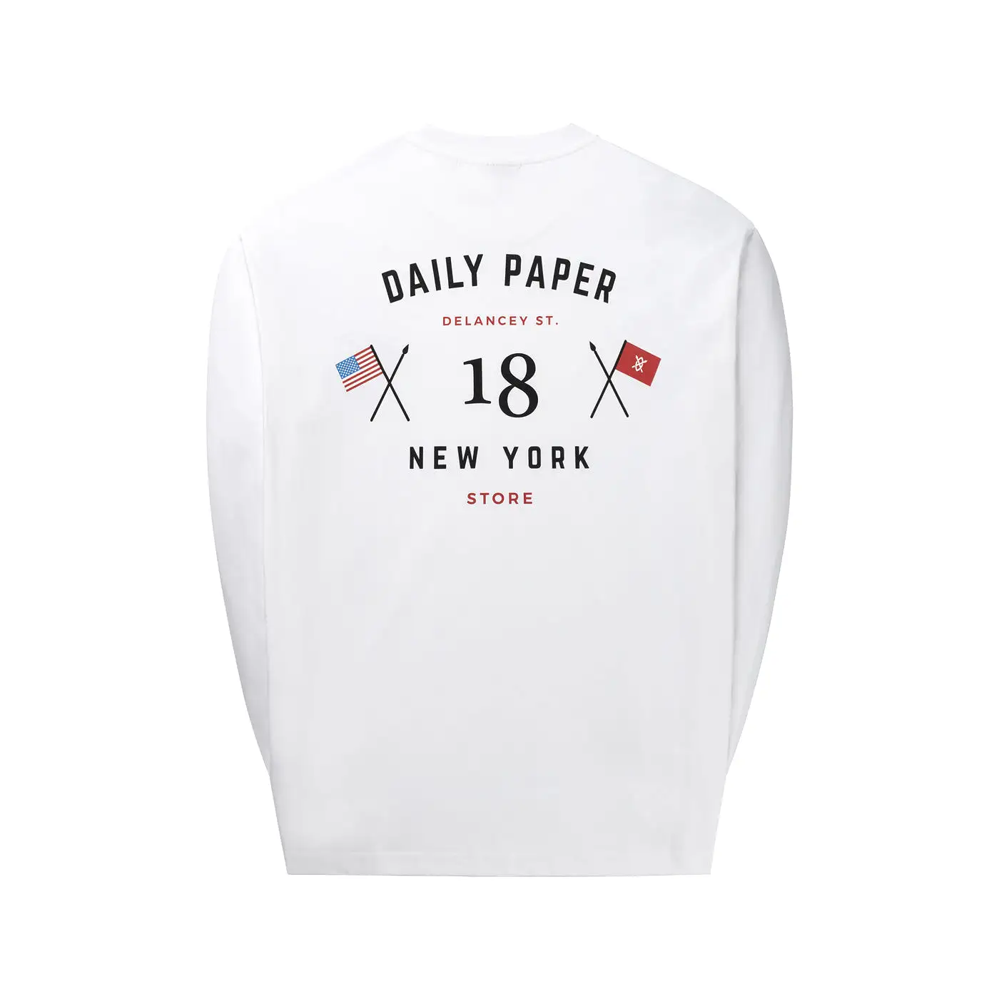 White Black New York Flagship Store Longsleeve