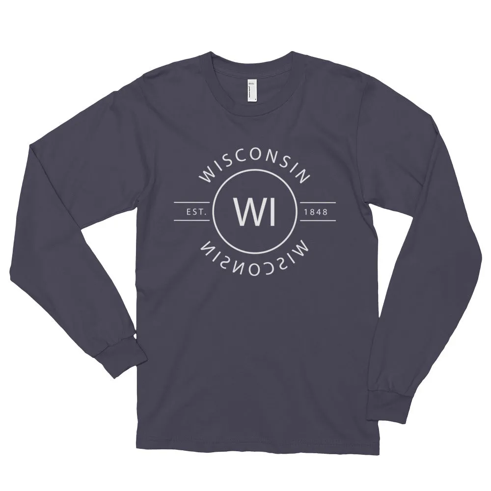 Wisconsin - Long sleeve t-shirt (unisex) - Reflections