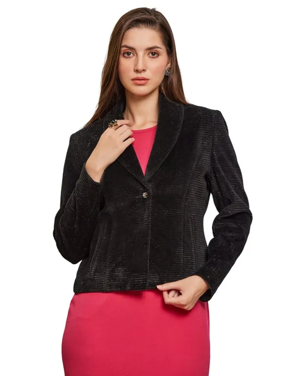 Women Coat Black Color