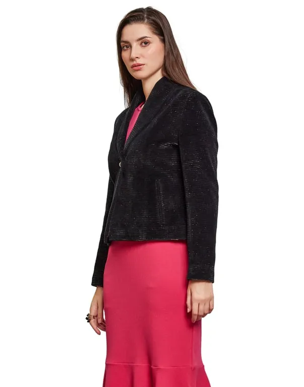 Women Coat Black Color