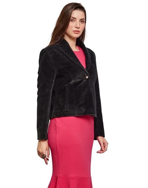 Women Coat Black Color