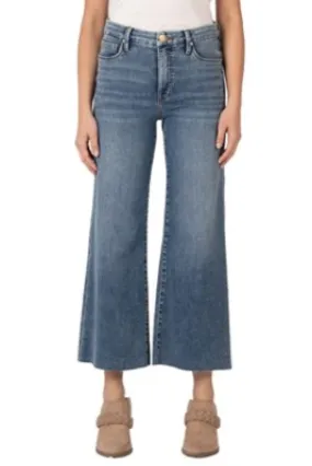 Women's KUT from the Kloth Meg Fab Ab Wide Leg Jeans