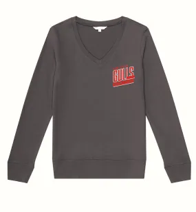 Women's San Diego Gulls V-Neck Long Sleeve