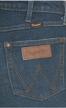 Wrangler Retro Women's Medium Wash High Rise Trouser Jeans